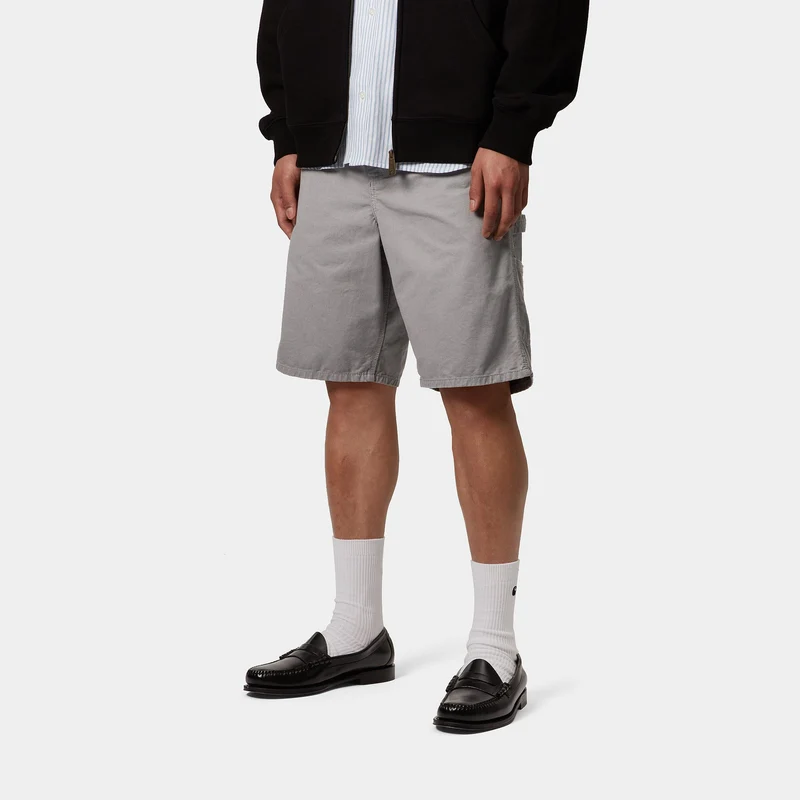 Carhartt WIP Herren Single Knee Newcomb Drill Short | Yosemite