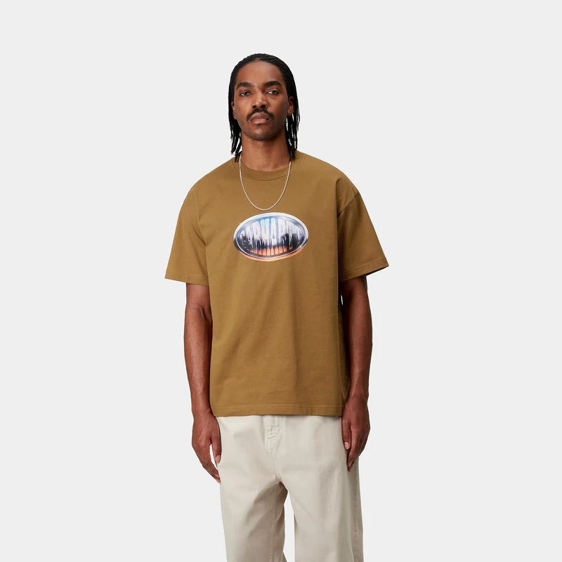 Carhartt WIP Herren Big Time T-Shirt | Fossil