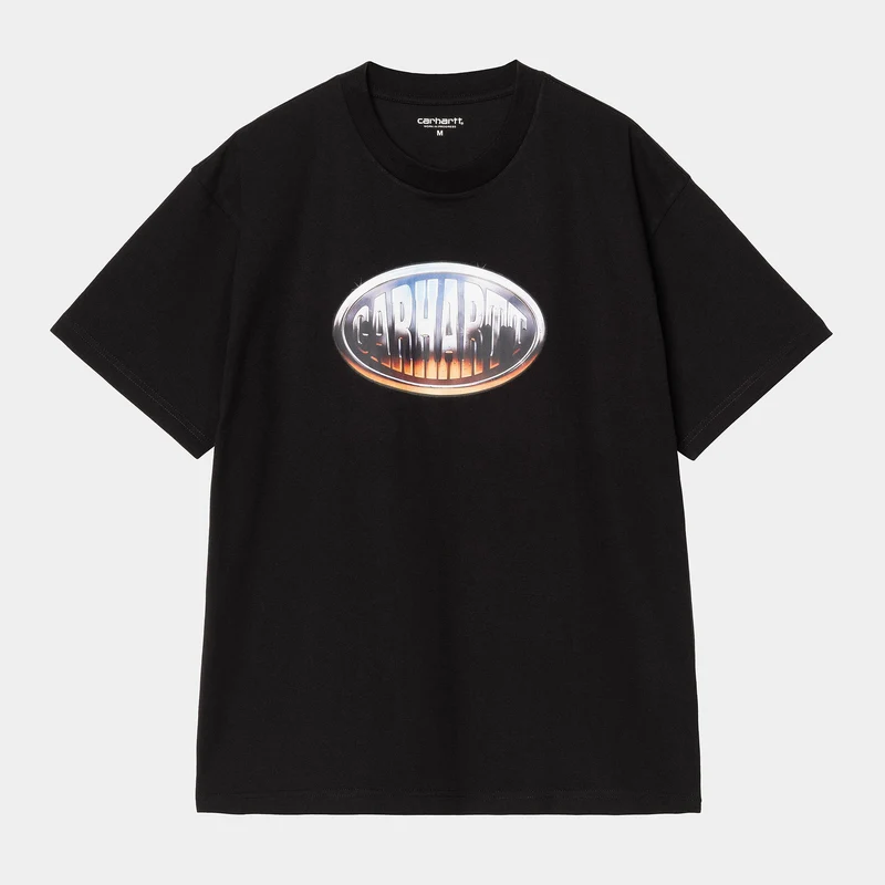 Carhartt WIP Herren Big Time T-Shirt | Schwarz