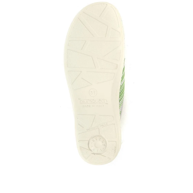 Fly Flot Wide Fit Anatomic Clogs - FLY35039 / 321 254 - Green