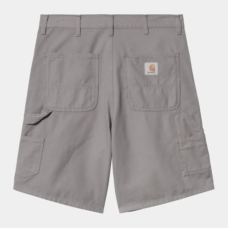 Carhartt WIP Herren Double Knee Hubbard Canvas Short | Yosemite Stone Washed