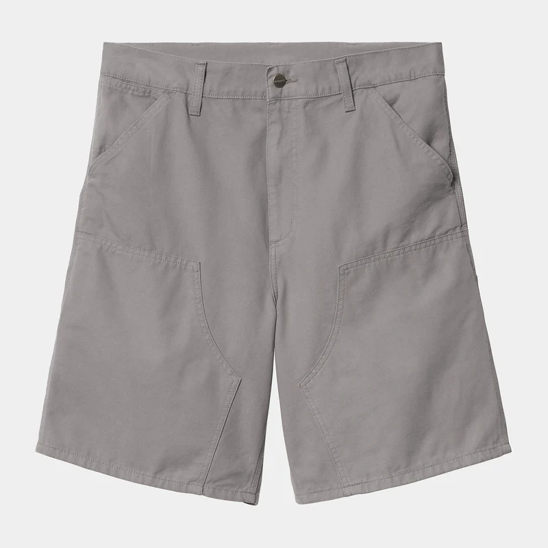 Carhartt WIP Herren Double Knee Hubbard Canvas Short | Yosemite Stone Washed