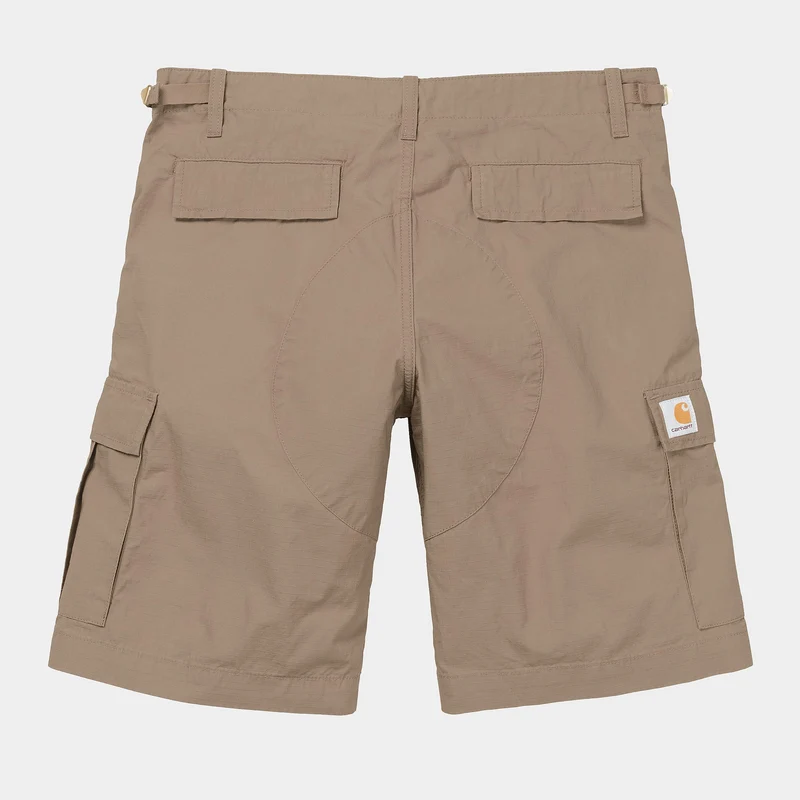 Carhartt WIP Herren Aviation Short | Leder gespült