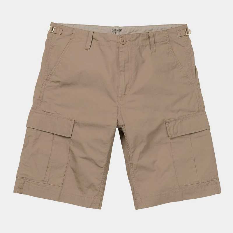 Carhartt WIP Herren Aviation Short | Leder gespült