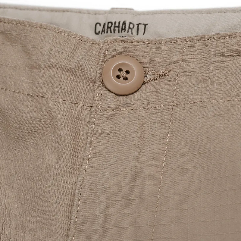 Carhartt WIP Herren Aviation Short | Leder gespült