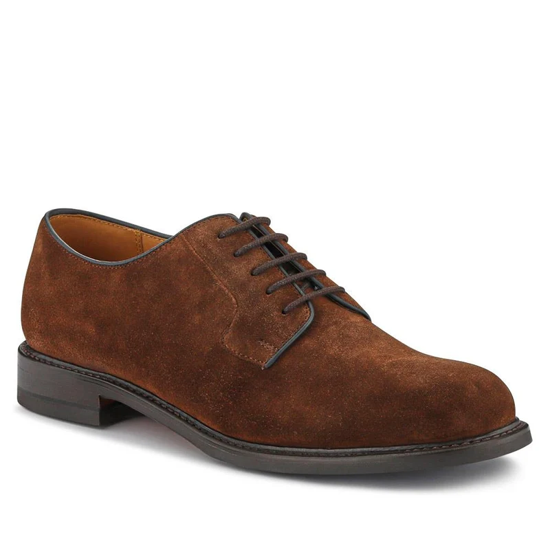 Barnes Goodyear Welt Leather Lace-Up Shoes - BARNES / 327 073