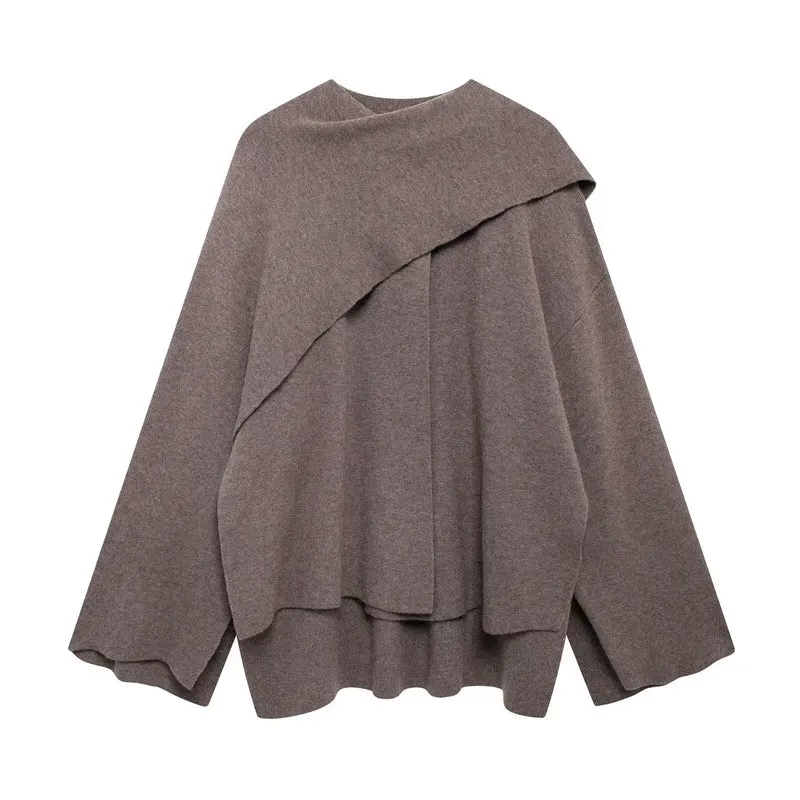 Damen Oversize Cape Mantel