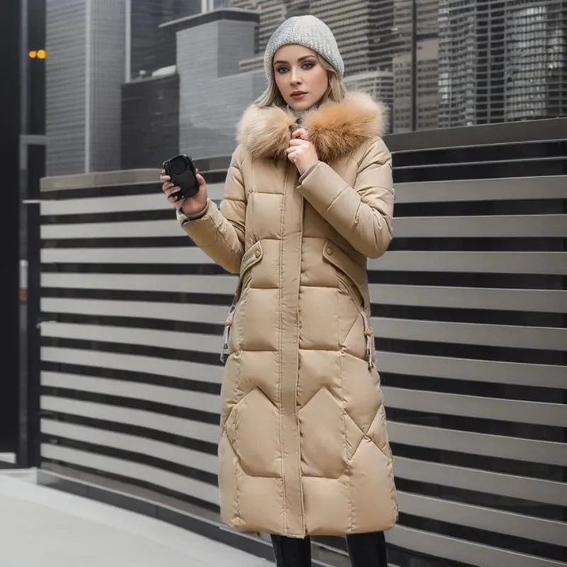 Tahlia Damen warmer Wintermantel