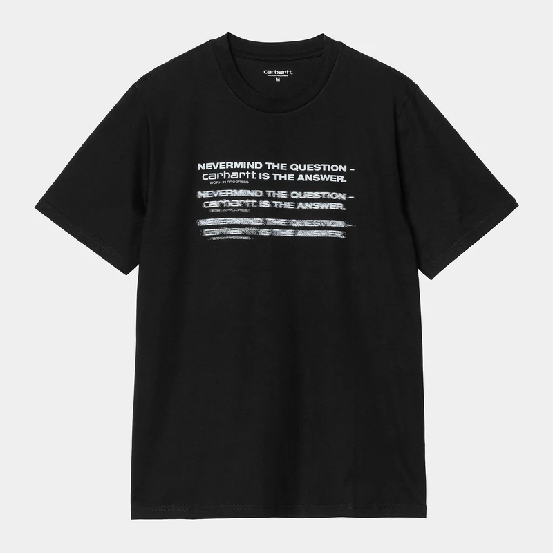 Carhartt WIP Herren Nevermind T-Shirt | Schwarz