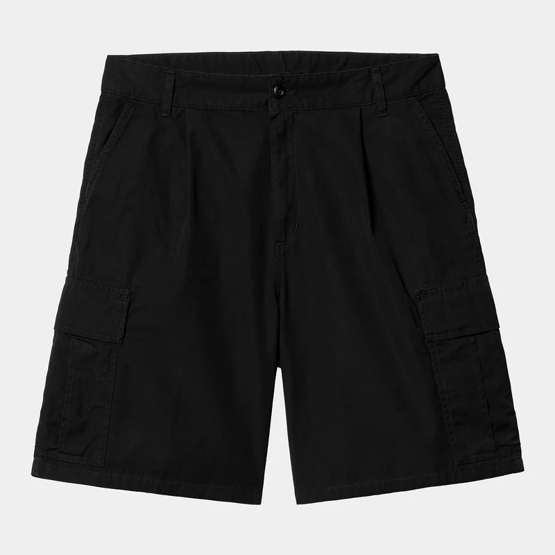Carhartt WIP Herren Cole Cargo Short | Schwarz gespült