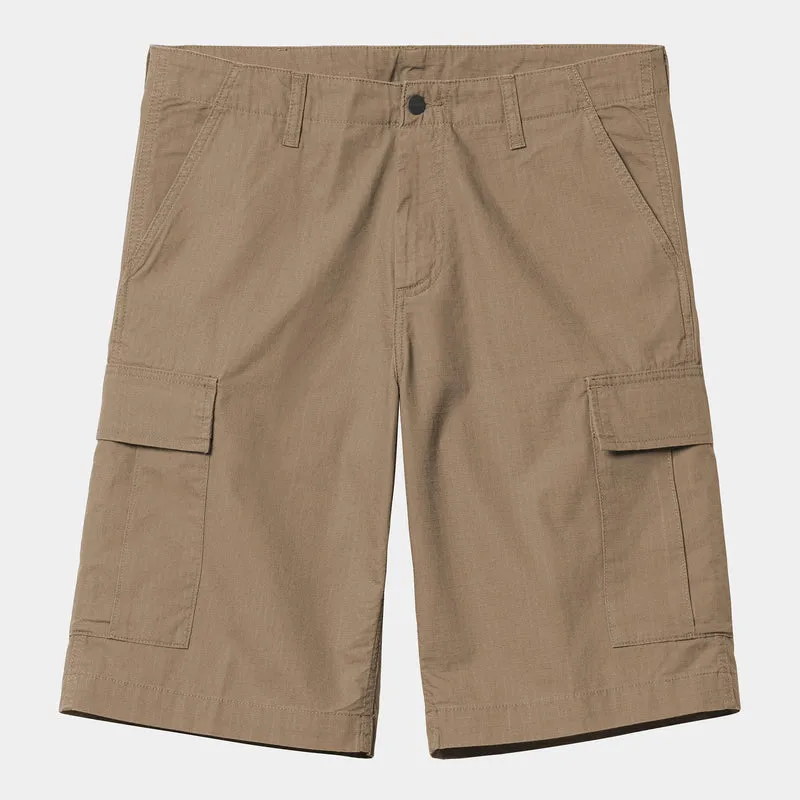 Carhartt WIP Herren Regular Cargo Short | Leder gespült
