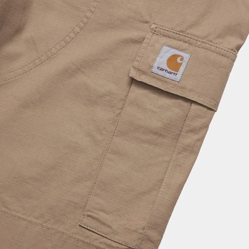 Carhartt WIP Herren Regular Cargo Short | Leder gespült