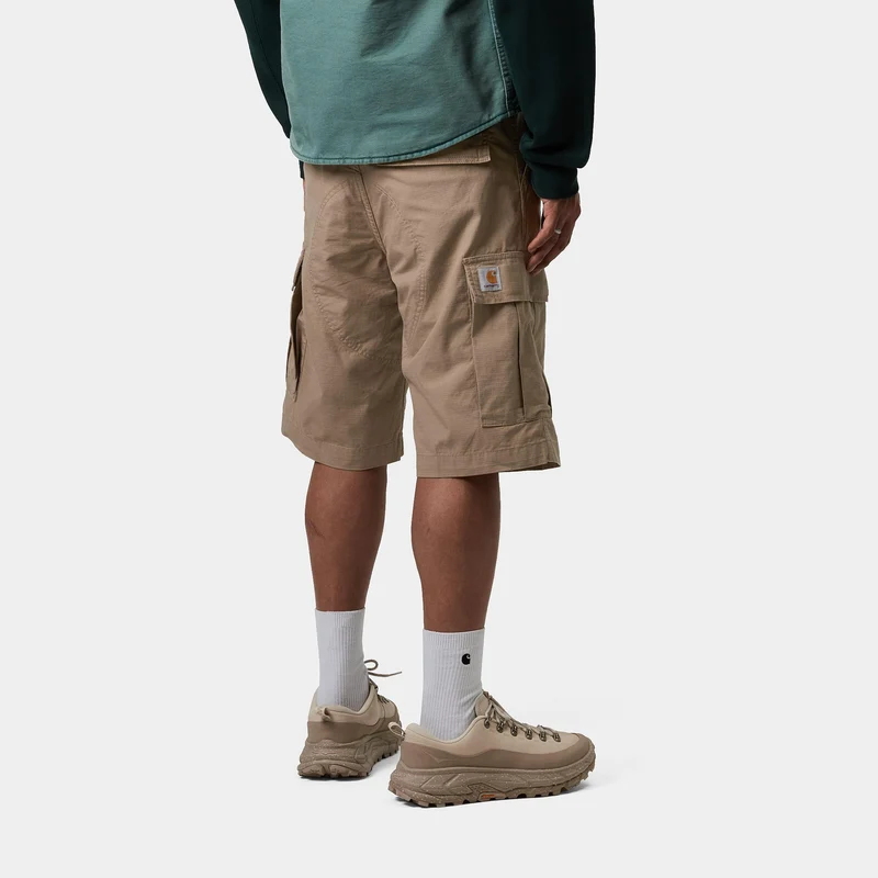 Carhartt WIP Herren Regular Cargo Short | Leder gespült