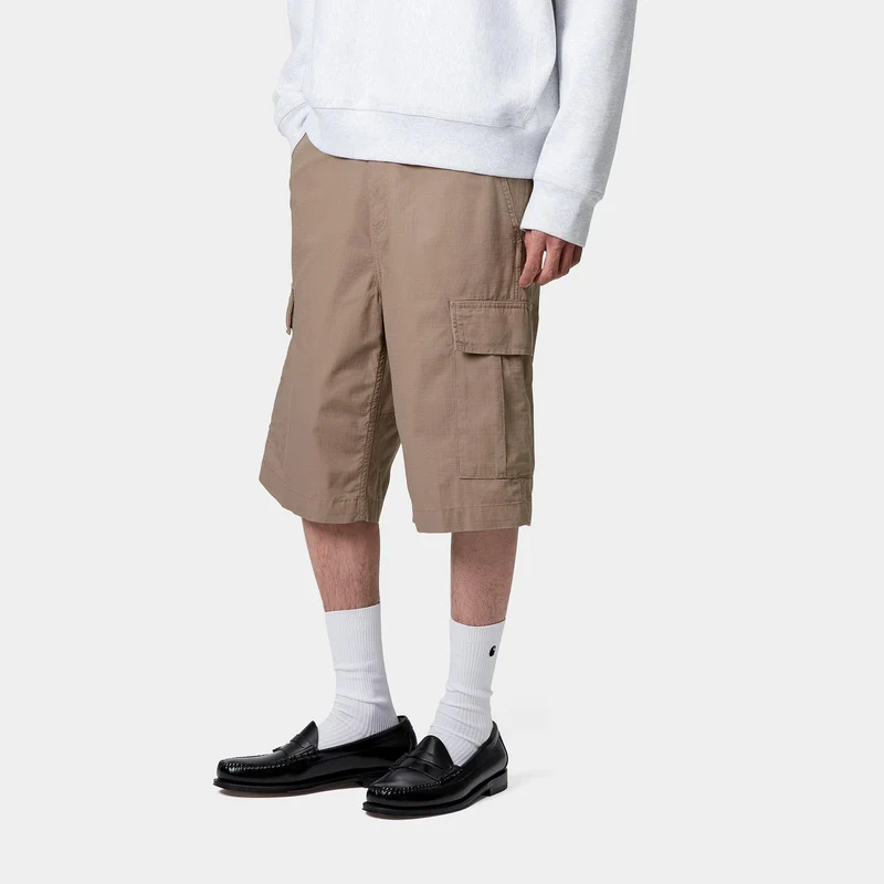 Carhartt WIP Herren Regular Cargo Short | Leder gespült