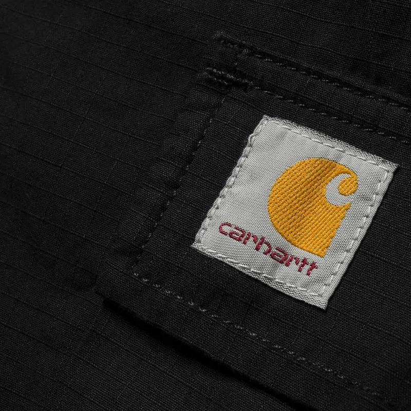 Carhartt WIP Herren Regular Cargo Short | Schwarz gespült