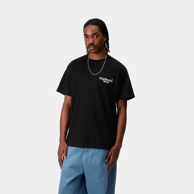 Carhartt WIP Herren Hartt Chain T-Shirt | Schwarz