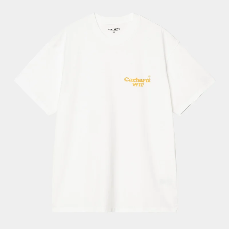 Carhartt WIP Herren Hartt Chain T-Shirt | Weiß