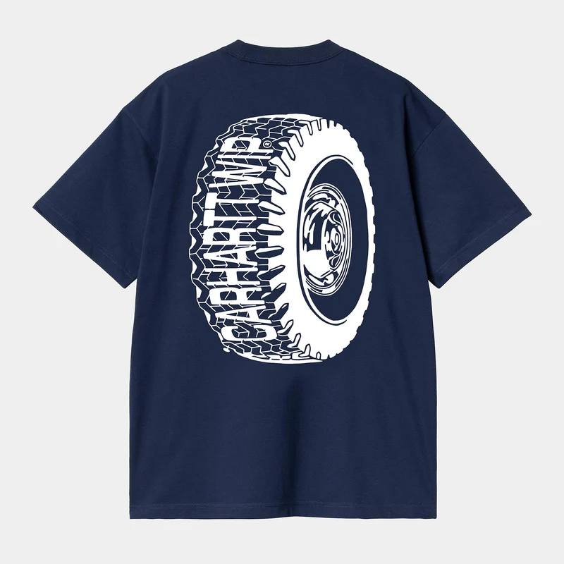 Carhartt WIP Herren Reifen T-Shirt | Tinte