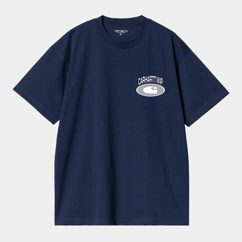 Carhartt WIP Herren Reifen T-Shirt | Tinte