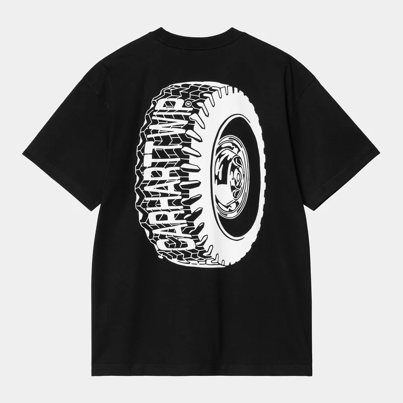 Carhartt WIP Herren Tire T-Shirt | Schwarz