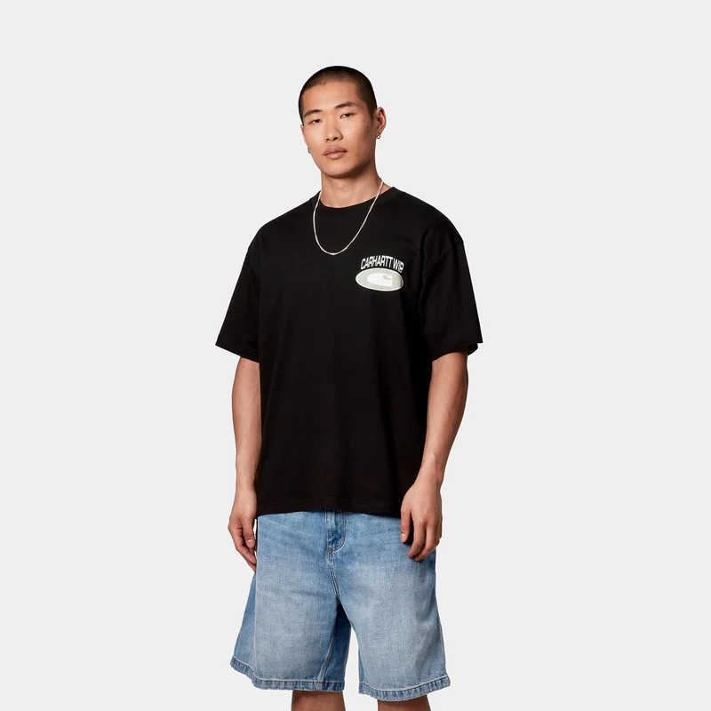 Carhartt WIP Herren Tire T-Shirt | Schwarz