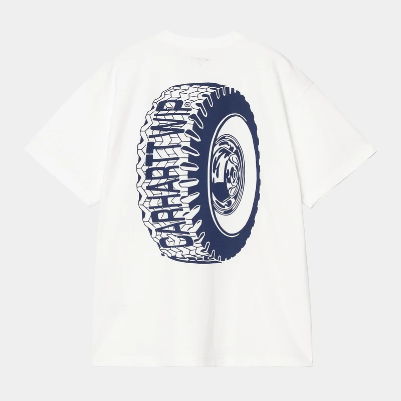 Carhartt WIP Herren Tire T-Shirt | Weiß