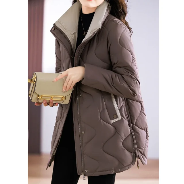 Bettina | Damen Freizeit-Winterjacke mit langen Ärmeln