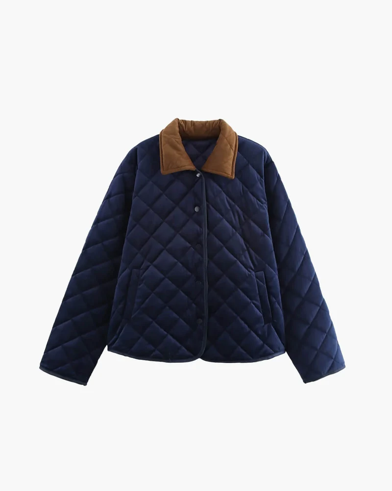 Carolin | Stilvolle Winter Stepp Freizeitjacke für Damen