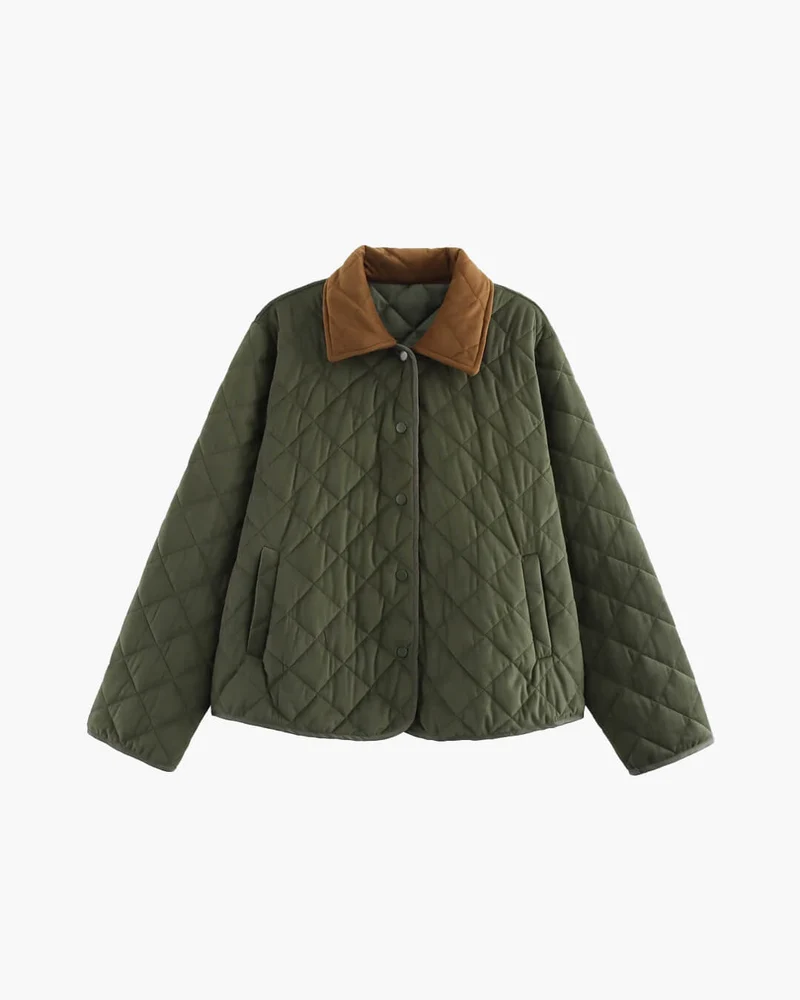 Carolin | Stilvolle Winter Stepp Freizeitjacke für Damen