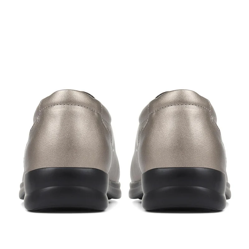 Extra-Wide Adjustable Shoes - ANITA / 321 459 - Pewter