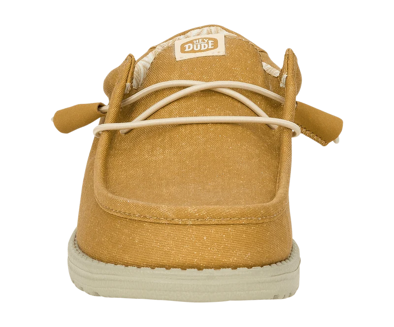 Hey Dude Wally Herren-Mokassin aus Stretch-Canvas | Cumin Brown
