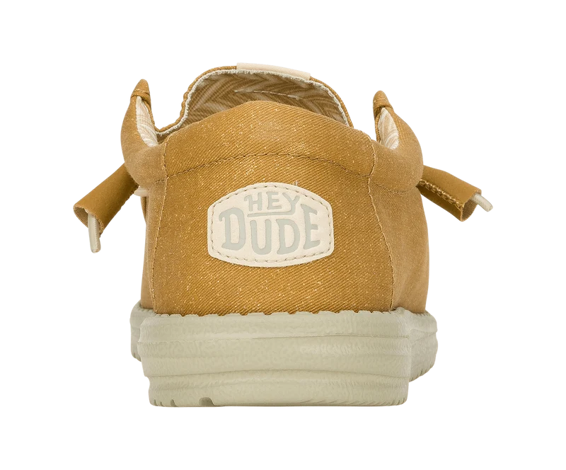 Hey Dude Wally Herren-Mokassin aus Stretch-Canvas | Cumin Brown