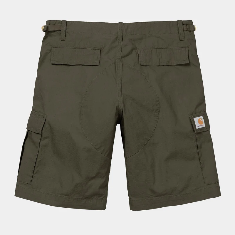 Carhartt WIP Herren Aviation Shorts | Cyprus Rinsed