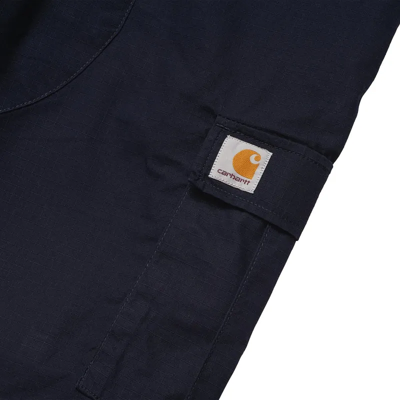 Carhartt WIP Herren Aviation Short | Dunkelblau gespült