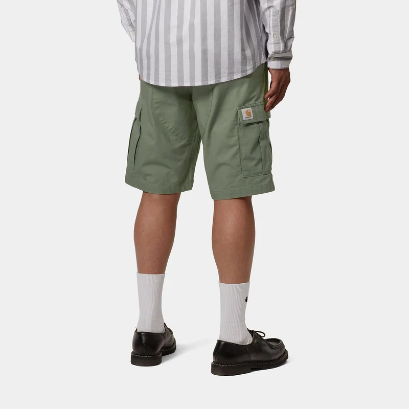 Carhartt WIP Herren Aviation Shorts | Park Rinsed