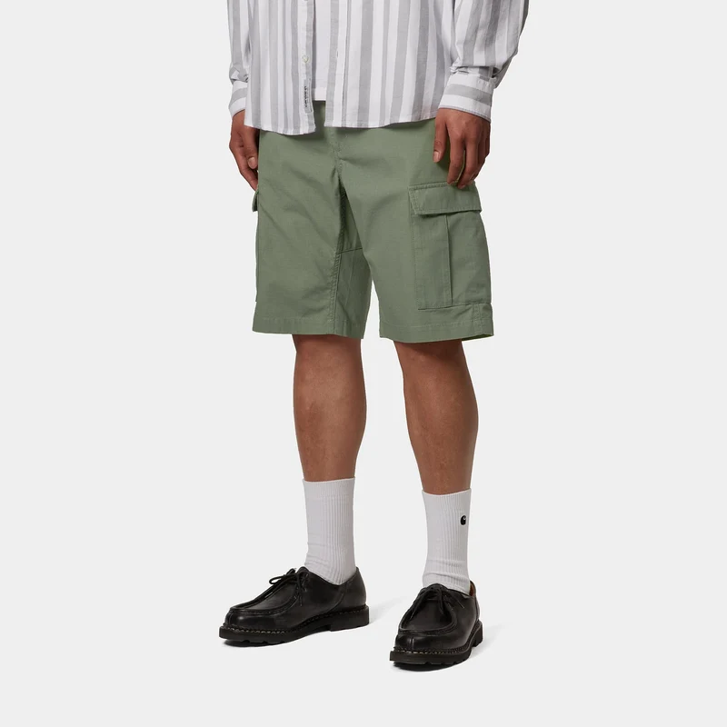Carhartt WIP Herren Aviation Shorts | Park Rinsed