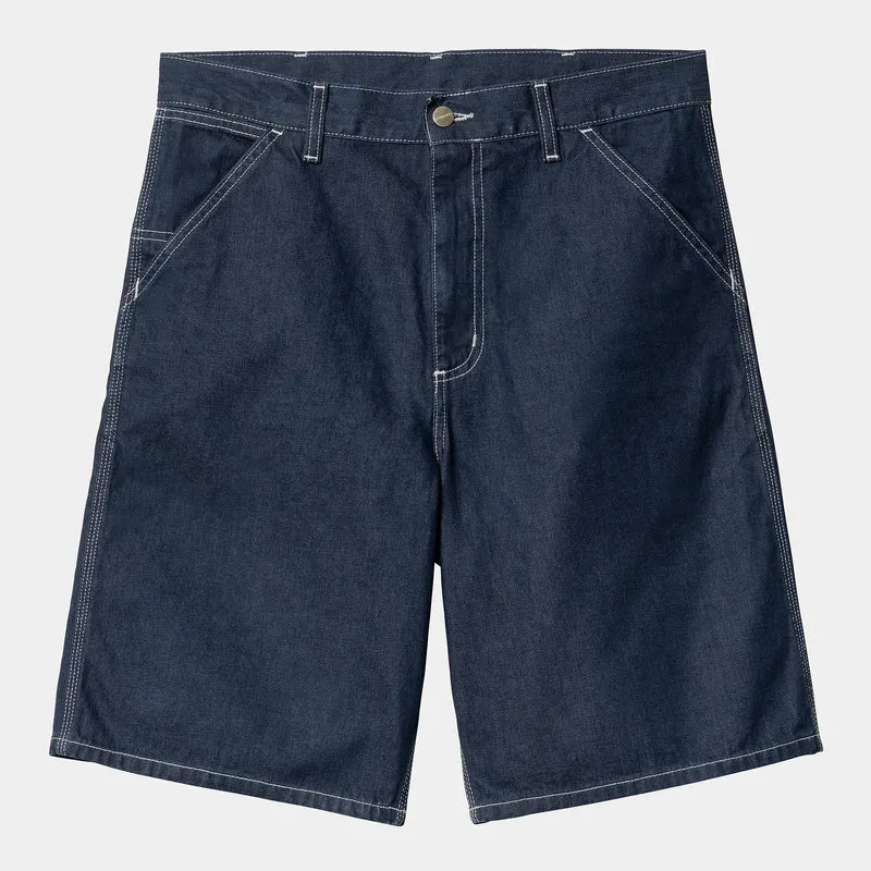 Carhartt WIP Herren Simple Norco Denim Short | Blau Eins Gewaschen