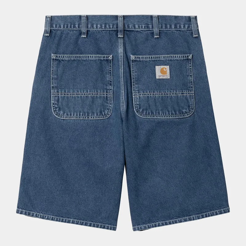 Carhartt WIP Herren Simple Norco Denim Short | Blau Stone Washed