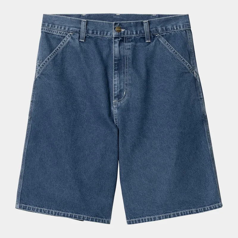 Carhartt WIP Herren Simple Norco Denim Short | Blau Stone Washed