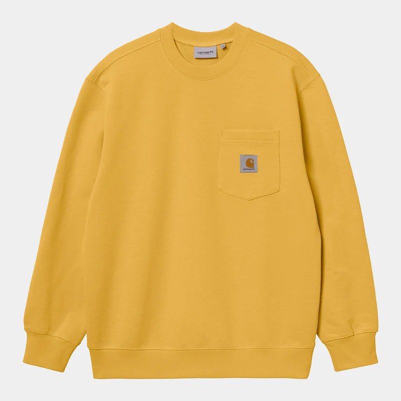 Carhartt WIP Herren-Sweatshirt mit Tasche – Popsicle