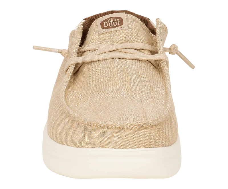 Hey Dude Damen-Mokassin „Tiermotiv“ von Wendy Rise | Hellbraun