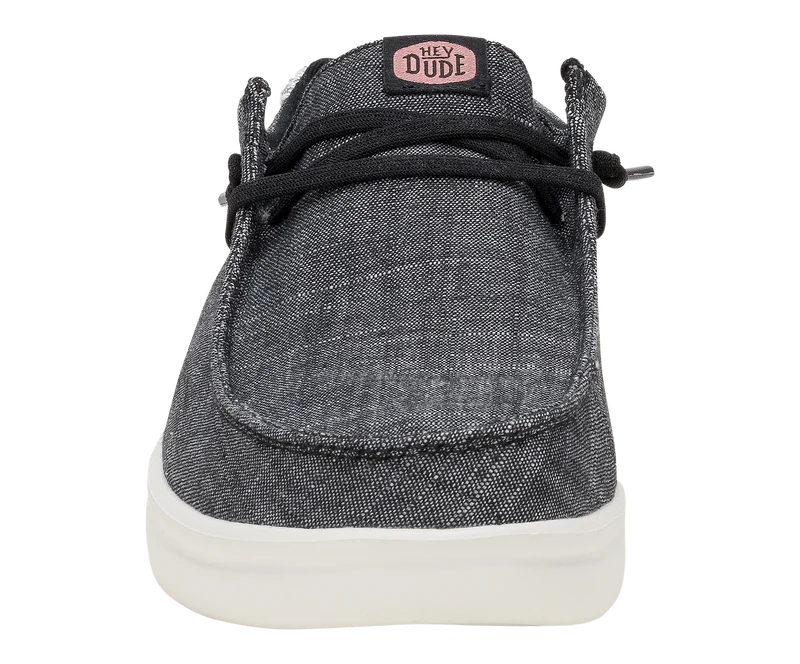 Hey Dude Wendy Rise Damen-Mokassin mit Tiermotiven | Schwarz