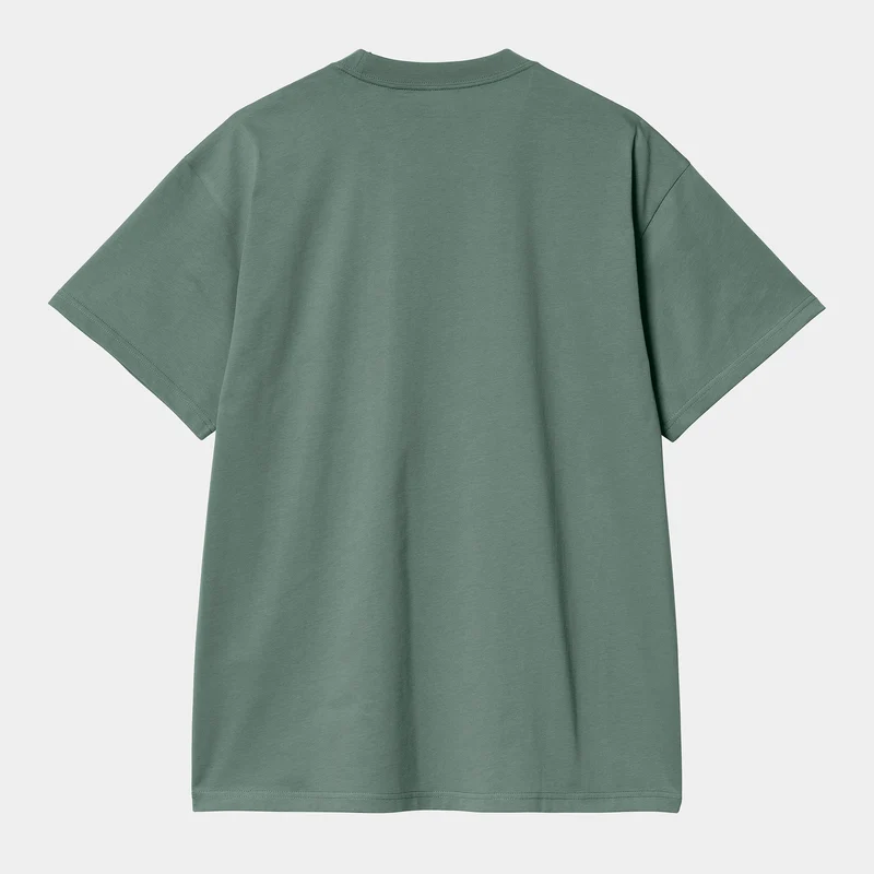 Carhartt WIP Herren Crown Pocket T-Shirt | Silberne Kiefer