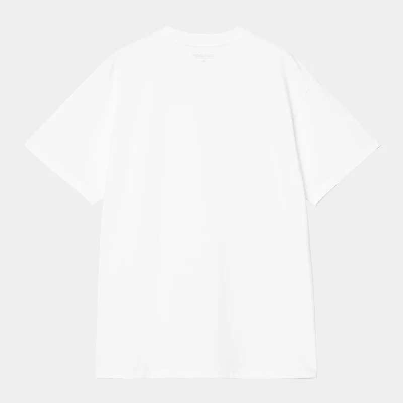 Carhartt WIP Herren Crown Pocket T-Shirt | Weiß