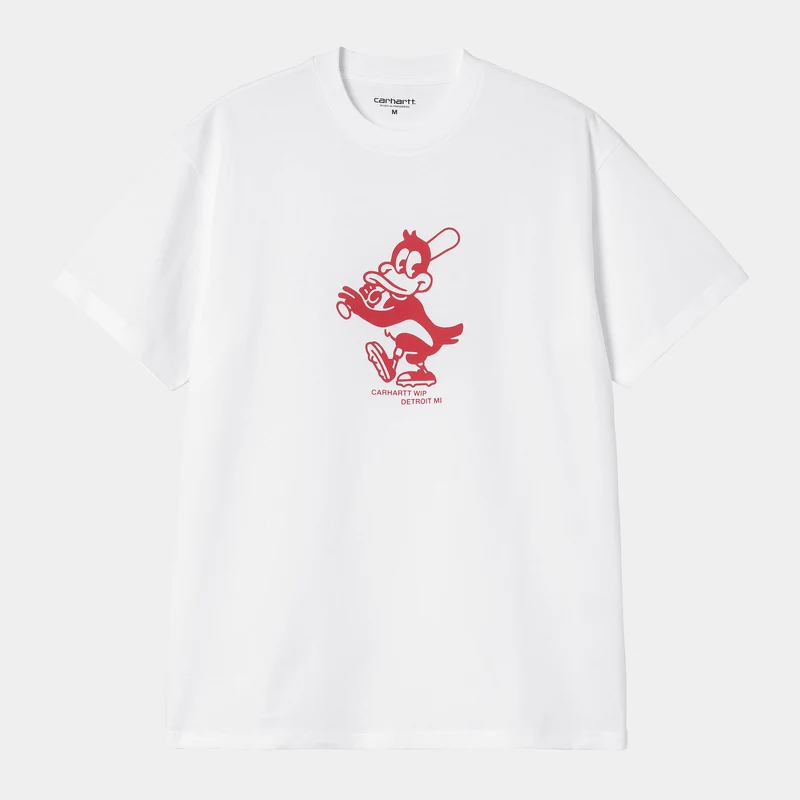 Carhartt WIP Herren Home Run T-Shirt | Weiß