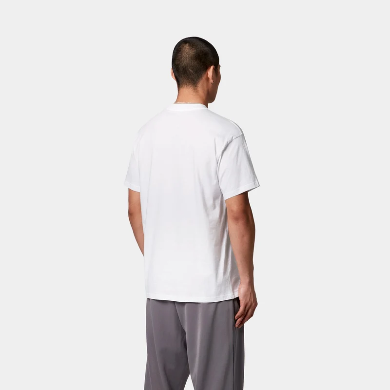 Carhartt WIP Herren Home Run T-Shirt | Weiß