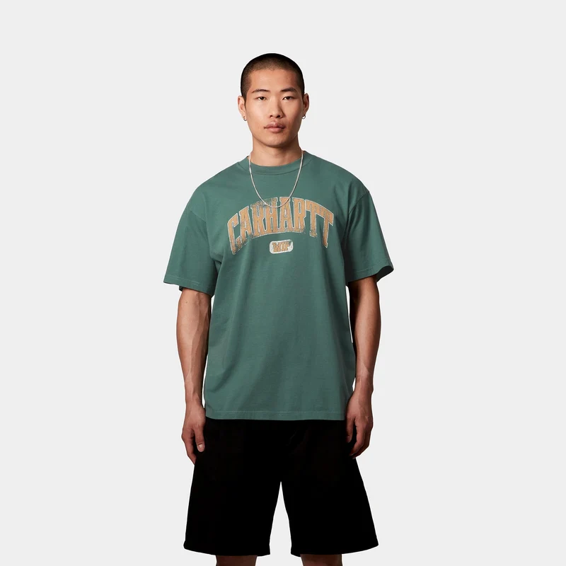 Carhartt WIP Herren Vorlesung T-Shirt | Silberne Kiefer