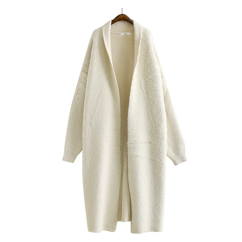 Sarah | Damen Offener Langer Mantel Stil