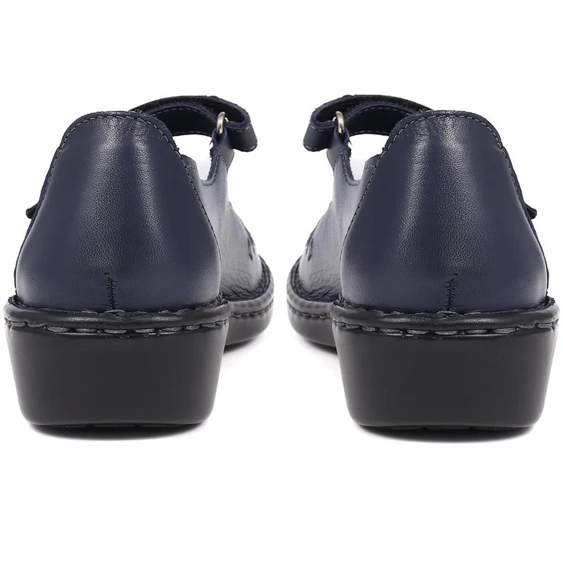 Touch-Fasten Mary Janes - AS2400 / 308 534 - Navy
