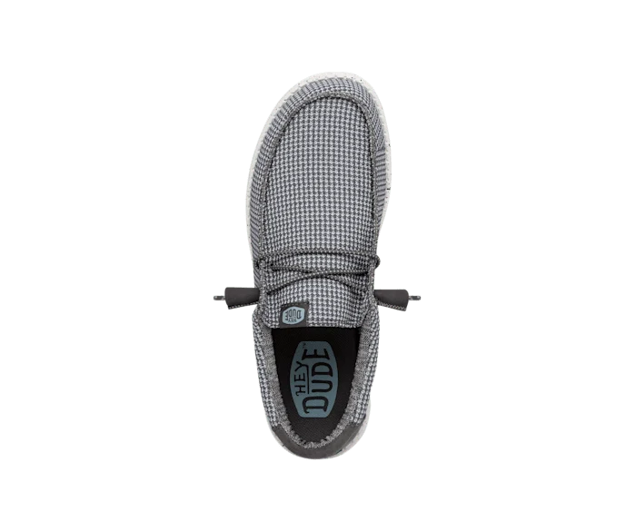 Hey Dude Wally Sport Mesh-Mokassin für Herren | Grau